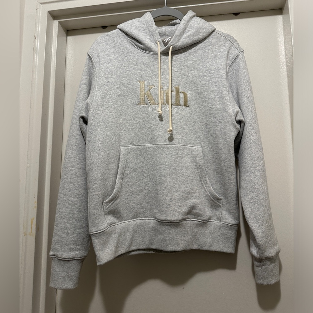 KITH Women Jane Hoodie II - Light Heather Grey - Women’s Small